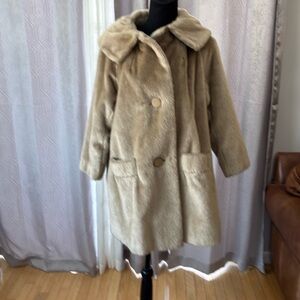 Vintage Sutton Place True Woven Pile fabric by Sidney Blumenthal gorgeous coat.